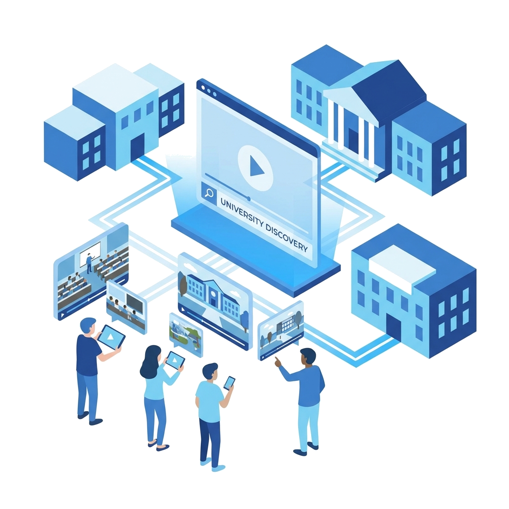 University Campus Illustration